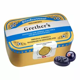 GRETHERS Groselha preta Prata past.lata, 440 g