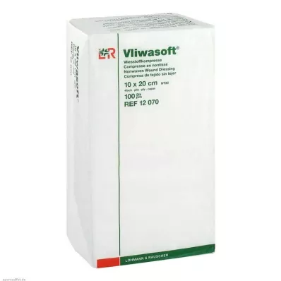 VLIWASOFT Compressas de tecido não tecido 10x20 cm não esterilizadas 4l, 100 unidades