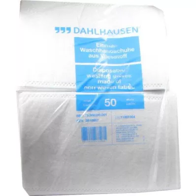 WASCHHANDSCHUHE Velo de lã 14,5x22 cm, 50 pcs WASCHHANDSCHUHE Velo de lã 14,5x22 cm, 50 pcs