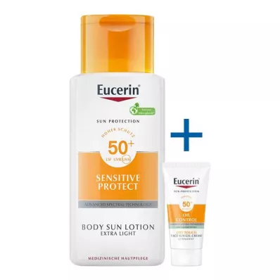 EUCERIN Loção solar extra ligeira LSF 50, 150 ml EUCERIN Loção solar extra ligeira LSF 50, 150 ml