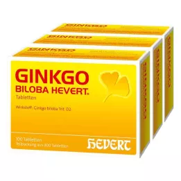 GINKGO BILOBA HEVERT Comprimidos, 300 unidades