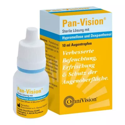 PAN-VISION Colírio para os olhos, 3X10 ml PAN-VISION Colírio para os olhos, 3X10 ml