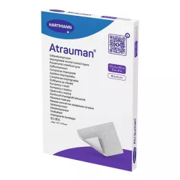 ATRAUMAN Compressas esterilizadas de 7,5x10 cm, 10 unidades