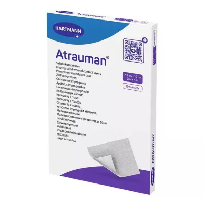ATRAUMAN Compressas esterilizadas de 7,5x10 cm, 10 unidades ATRAUMAN Compressas esterilizadas de 7,5x10 cm, 10 unidades