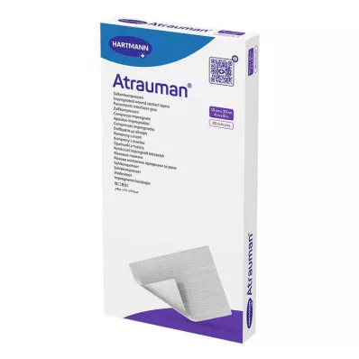 ATRAUMAN Compressas estéreis de 10x20 cm, 30 unidades