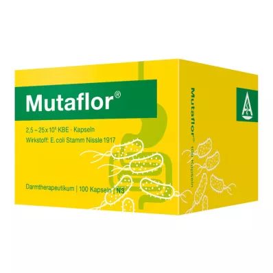 MUTAFLOR Cápsulas duras gastrorresistentes, 100 unidades MUTAFLOR Cápsulas duras gastrorresistentes, 100 unidades