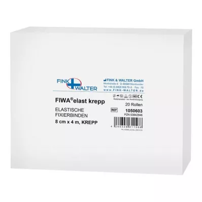 FIXIERBINDE elástico de malha larga 8 cmx4 m, 20 peças