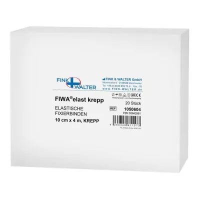 FIXIERBINDE elástico de malha larga 10 cmx4 m, 20 pcs