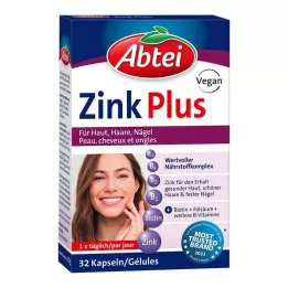 ABTEI Cápsulas de Nutrientes Zinc Plus, 32 Cápsulas