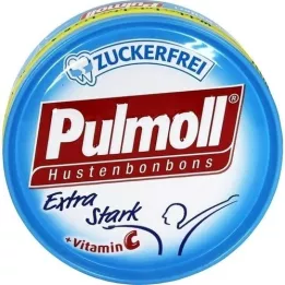 PULMOLL Rebuçados extra fortes sem açúcar, 50 g