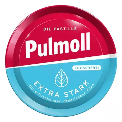 PULMOLL Rebuçados extra fortes sem açúcar, 50 g PULMOLL Rebuçados extra fortes sem açúcar, 50 g