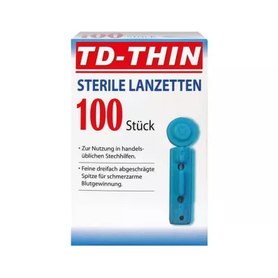 GLUCO TEST Lancetas, 100 unidades GLUCO TEST Lancetas, 100 unidades