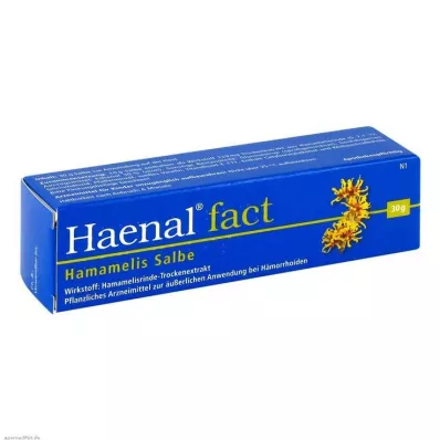 HAENAL Pomada de Hamamelis de facto, 30 g HAENAL Pomada de Hamamelis de facto, 30 g