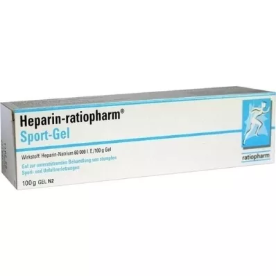 HEPARIN-RATIOPHARM Gel desportivo, 100 g