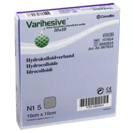 VARIHESIVE extra fino 10x10 cm HKV hidroactivo, 5 peças