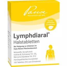 LYMPHDIARAL HALSTABLETTEN, 100 pcs