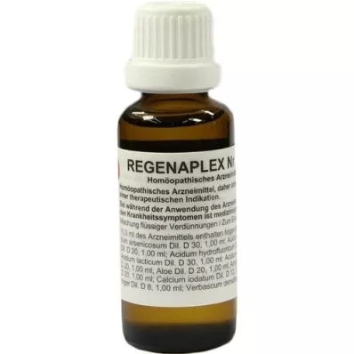 REGENAPLEX N.º 19 Gotas, 30 ml