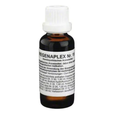 REGENAPLEX N.º 19 Gotas, 30 ml REGENAPLEX N.º 19 Gotas, 30 ml