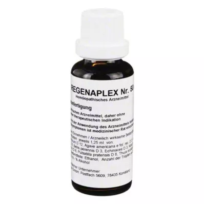 REGENAPLEX N.º 50 e gotas, 30 ml REGENAPLEX N.º 50 e gotas, 30 ml