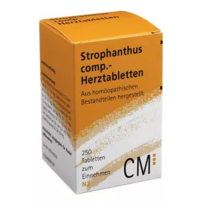 STROPHANTHUS COMP.Comprimidos para o coração, 250 unidades STROPHANTHUS COMP.Comprimidos para o coração, 250 unidades