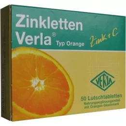 ZINKLETTEN Verla Orange Lozenges, 50 Cápsulas
