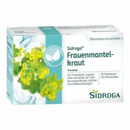 SIDROGA Saco de filtro para chá de manto de senhora, 20X1,0 g