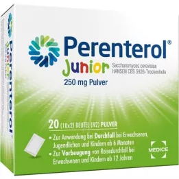 PERENTEROL Junior 250 mg Pó Btl, 20 unid