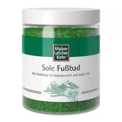 ALLGÄUER LATSCHENK. Banho de pés em salmoura, 350 g ALLGÄUER LATSCHENK. Banho de pés em salmoura, 350 g