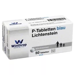 P TABLETTEN azul, passo 8 mm, 50 unid