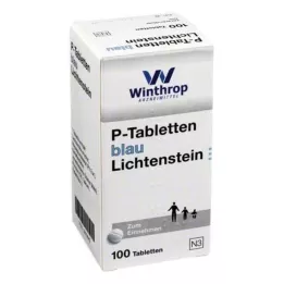 P TABLETTEN azul, passo 8 mm, 100 unid