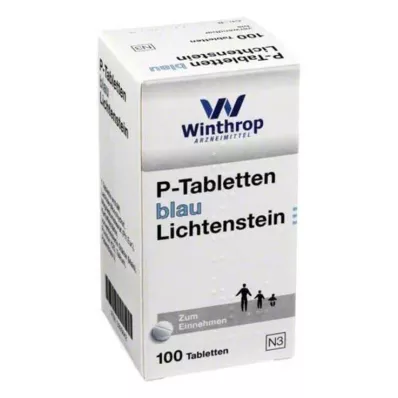 P TABLETTEN azul, passo 8 mm, 100 unid P TABLETTEN azul, passo 8 mm, 100 unid