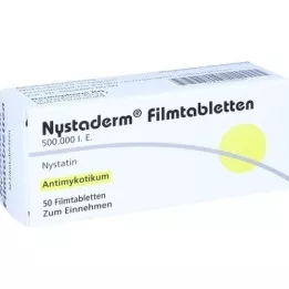 NYSTADERM Comprimidos revestidos por película, 50 unidades