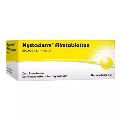 NYSTADERM Comprimidos revestidos por película, 50 unidades NYSTADERM Comprimidos revestidos por película, 50 unidades