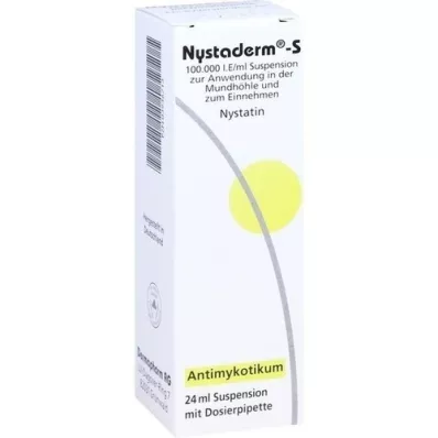 NYSTADERM S Suspensão, 24 ml