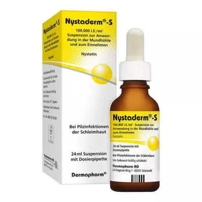 NYSTADERM S Suspensão, 24 ml