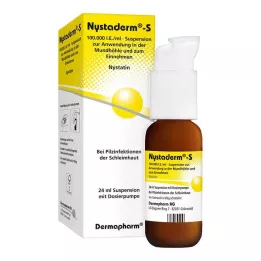 NYSTADERM S Bomba doseadora de suspensão, 24 ml