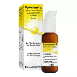 NYSTADERM S Bomba doseadora de suspensão, 48 ml
