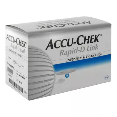 ACCU-CHEK Cânulas Rapid-D Link 10 mm, 25 unidades