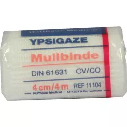 YPSIGAZE Ligadura de gaze 4 cmx4 m, 1 pc