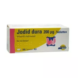 JODID Dura 200 µg comprimidos, 100 unid