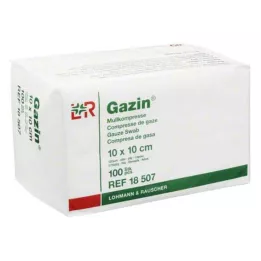 GAZIN Gaze comp. 10x10 cm não esterilizada 12x op, 100 unid