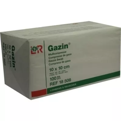 GAZIN Gaze comp. 10x10 cm não esterilizada 16x op, 100 unid