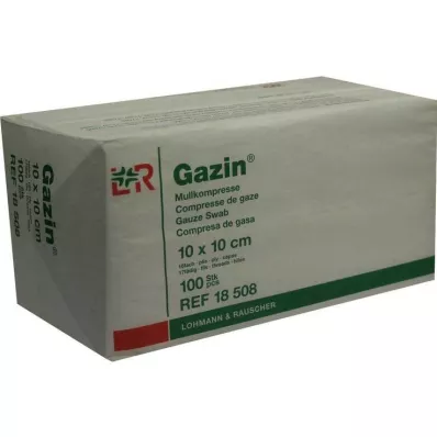 GAZIN Gaze comp. 10x10 cm não esterilizada 16x op, 100 unid