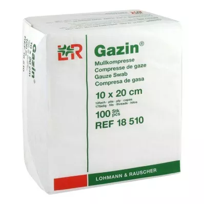 GAZIN Gaze comp. 10x20 cm não esterilizada 12x op, 100 unid
