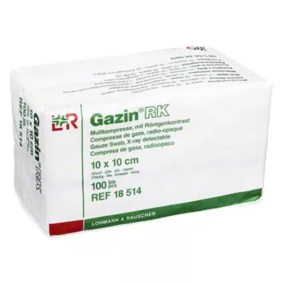 GAZIN Gaze comp. 10x10 cm não esterilizada 12x RK, 100 unid