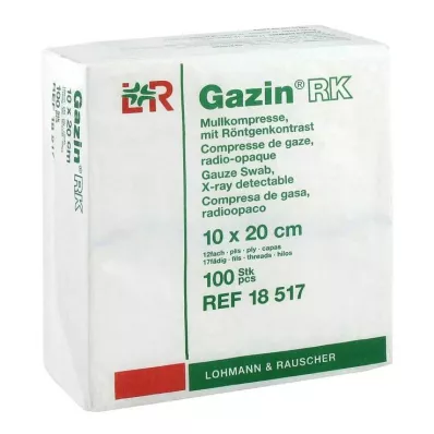 GAZIN Gaze comp. 10x20 cm não estéril 12x RK, 100 unid