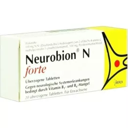 NEUROBION N forte comprimidos revestidos, 20 unidades