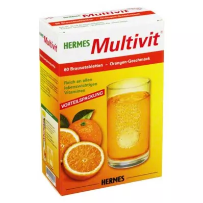 HERMES Multivit Comprimidos Efervescentes, 60 Cápsulas HERMES Multivit Comprimidos Efervescentes, 60 Cápsulas
