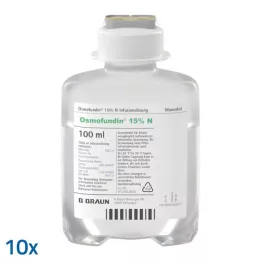 OSMOFUNDIN 15% N Ecoflac Pl. solução para perfusão, 10X100 ml