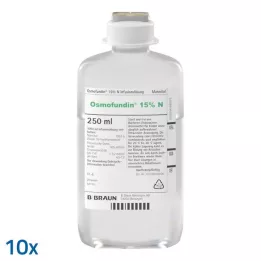 OSMOFUNDIN 15% N Ecoflac Pl. solução para perfusão, 10X250 ml